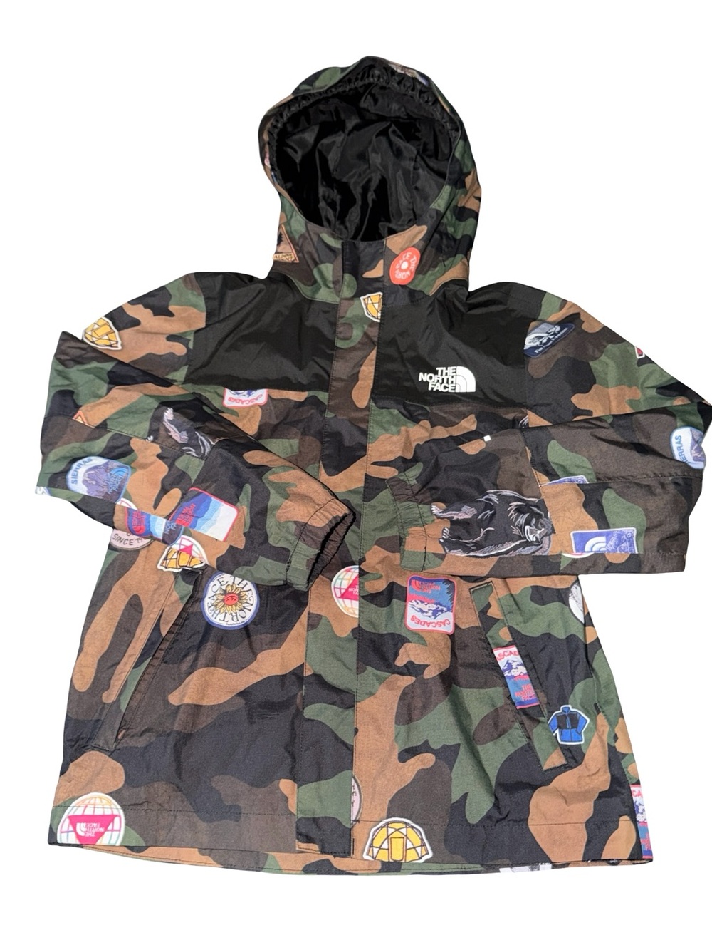 North Face Boys M Dryvent Camo Jacket